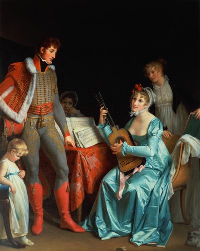 Die Herzogin Abrantes und General Junot von Marguerite Gerard